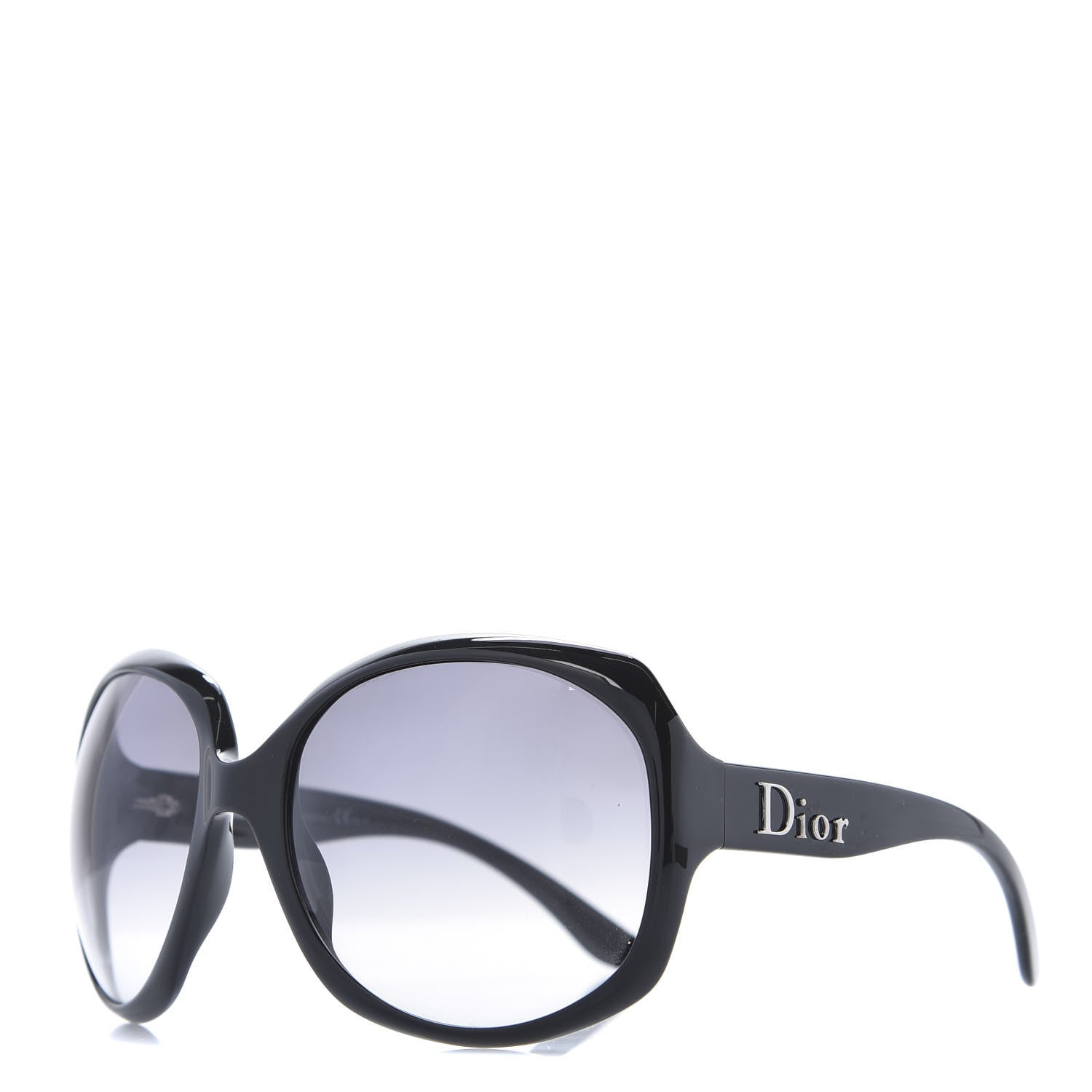 Christian Dior CHRISTIAN DIOR Glossy 1 Sunglasses Black 1 of 8