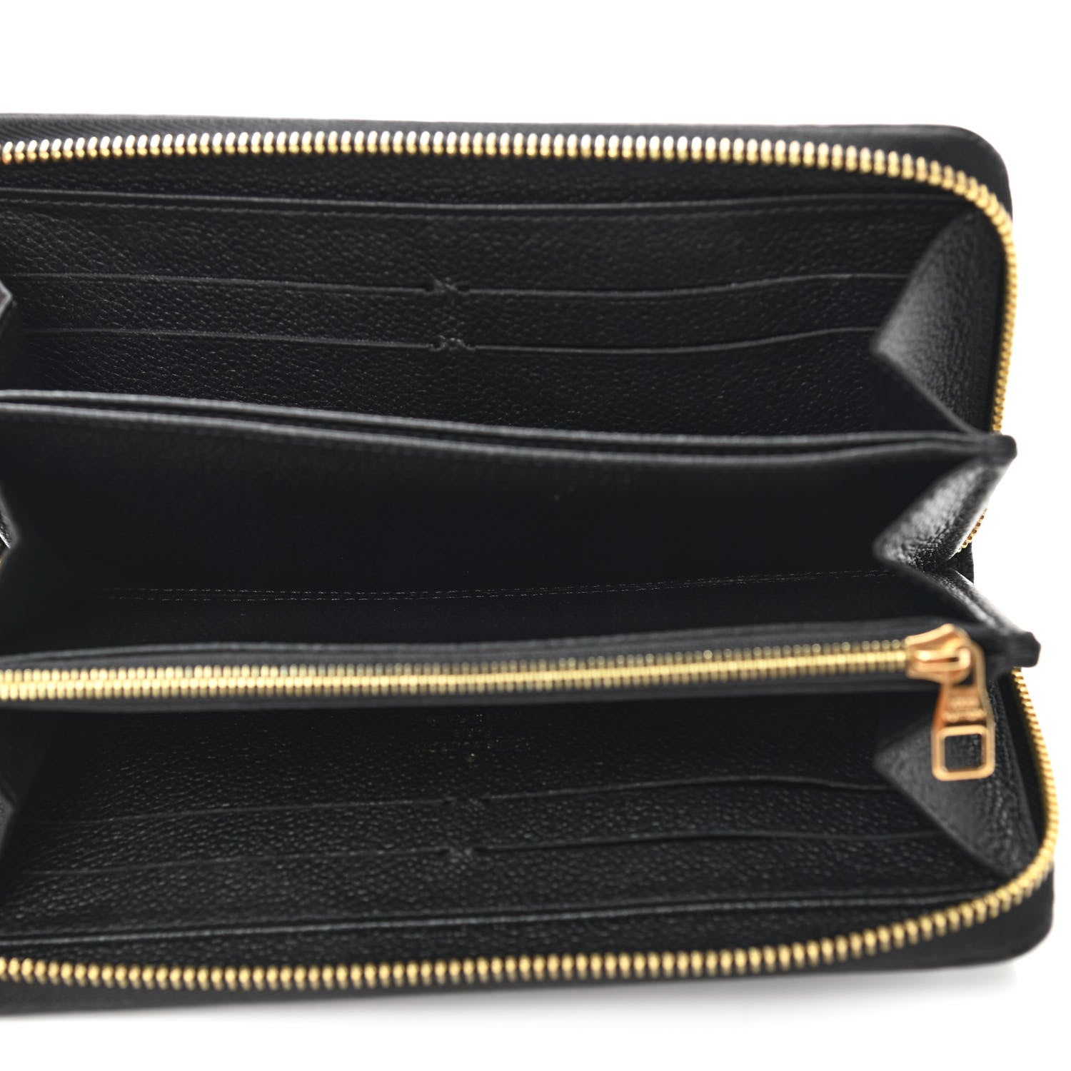 Louis Vuitton Empreinte Zippy Wallet Black 5 of 8