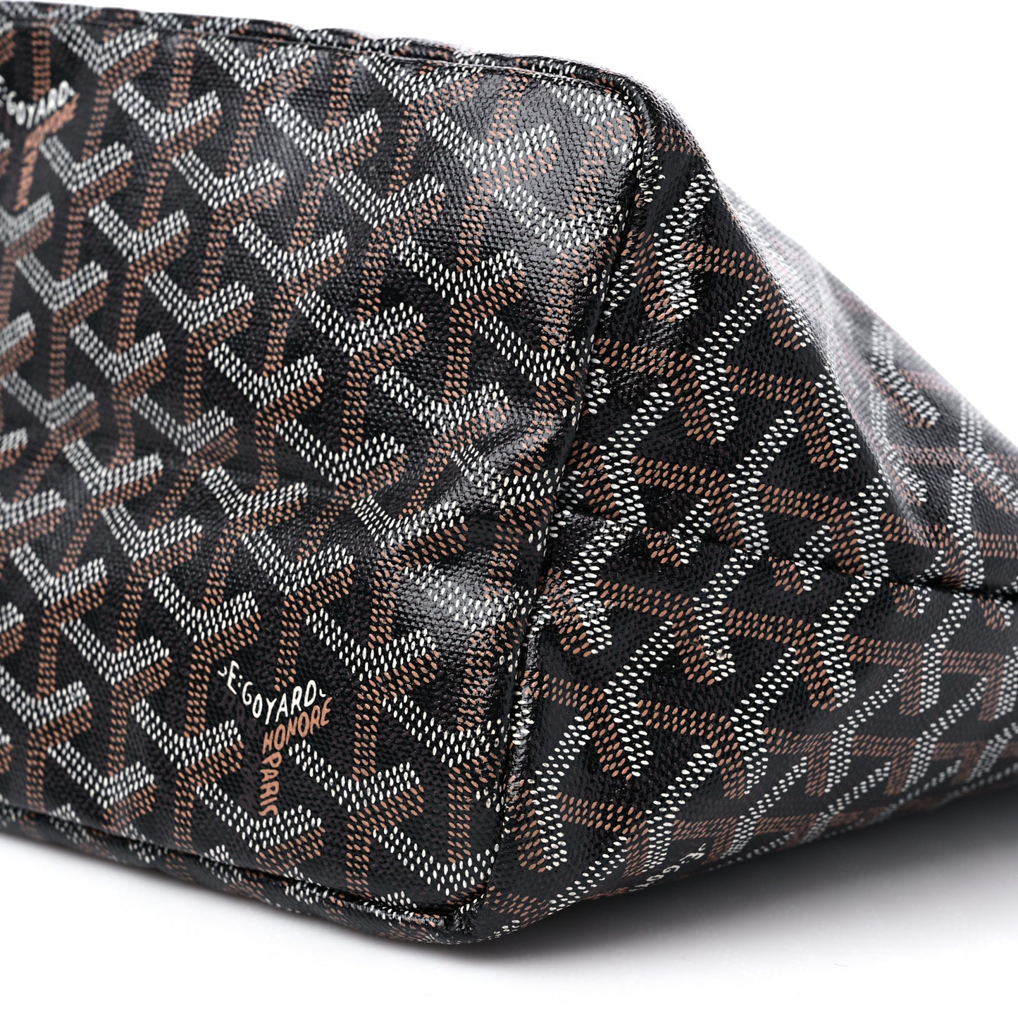 Goyardine Saint Louis PM Black Gold