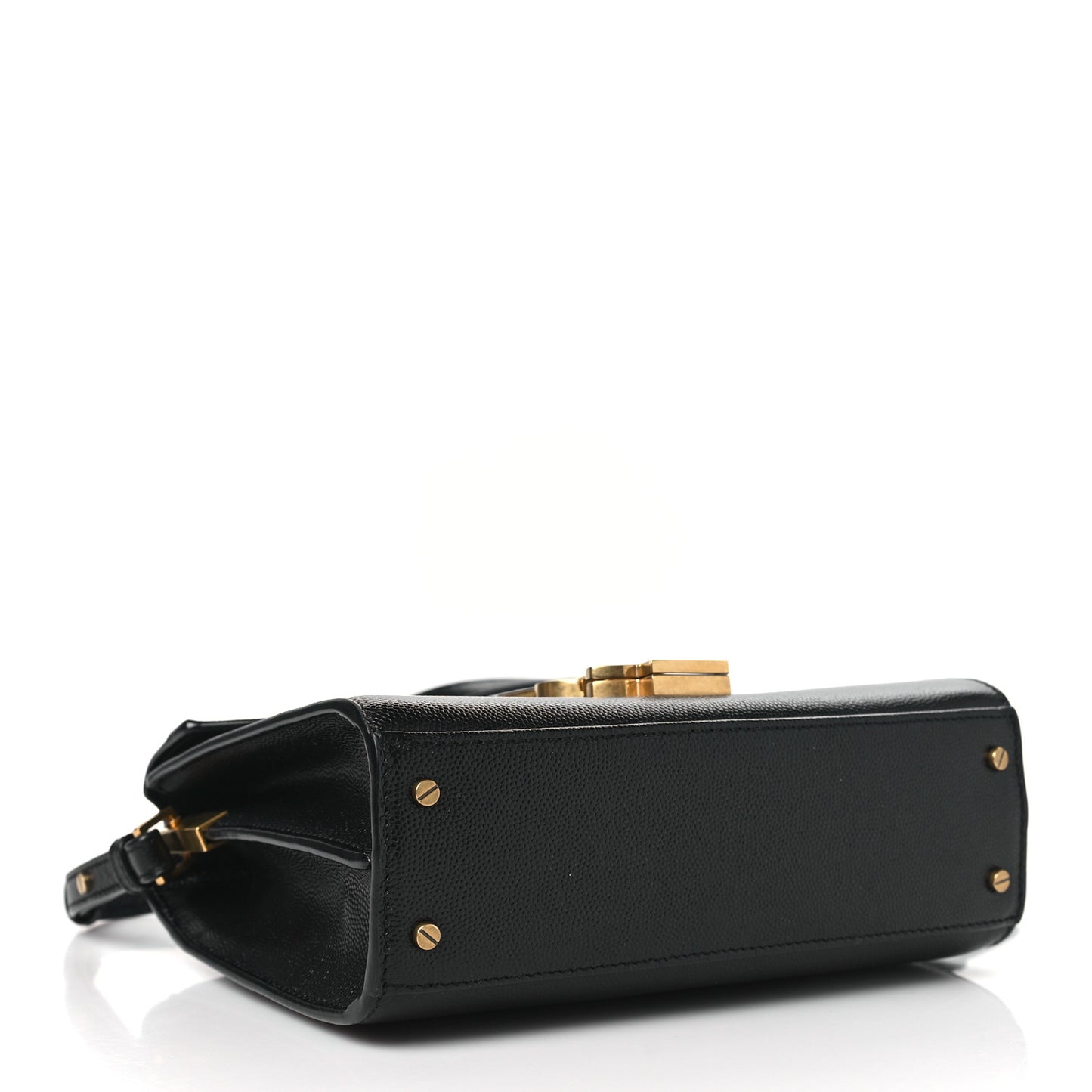 Grain de Poudre Mini Classic Monogram Cassandra Top Handle Black