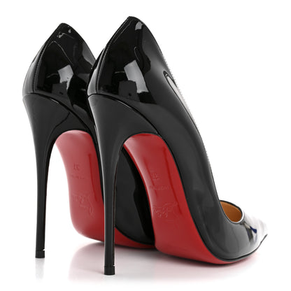 Christian Louboutin Patent So Kate 120 Pumps 37 Black 5 of 9