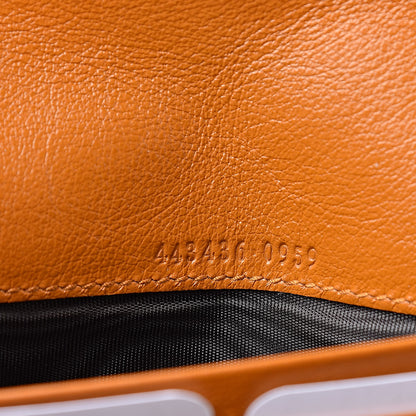 Gucci Calfskin Matelasse GG Marmont Continental Wallet Cognac 7 of 9