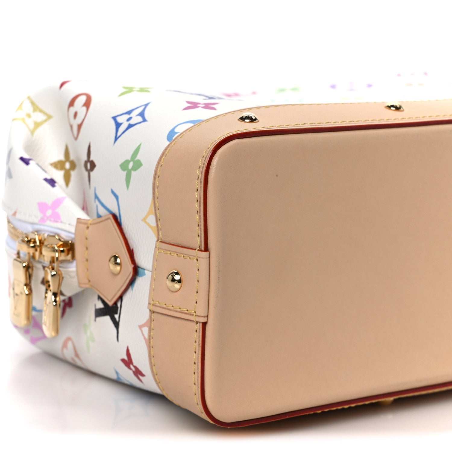 Louis Vuitton LV x TM Monogram Multicolor Cosmetic Pouch GM White 8 of 9