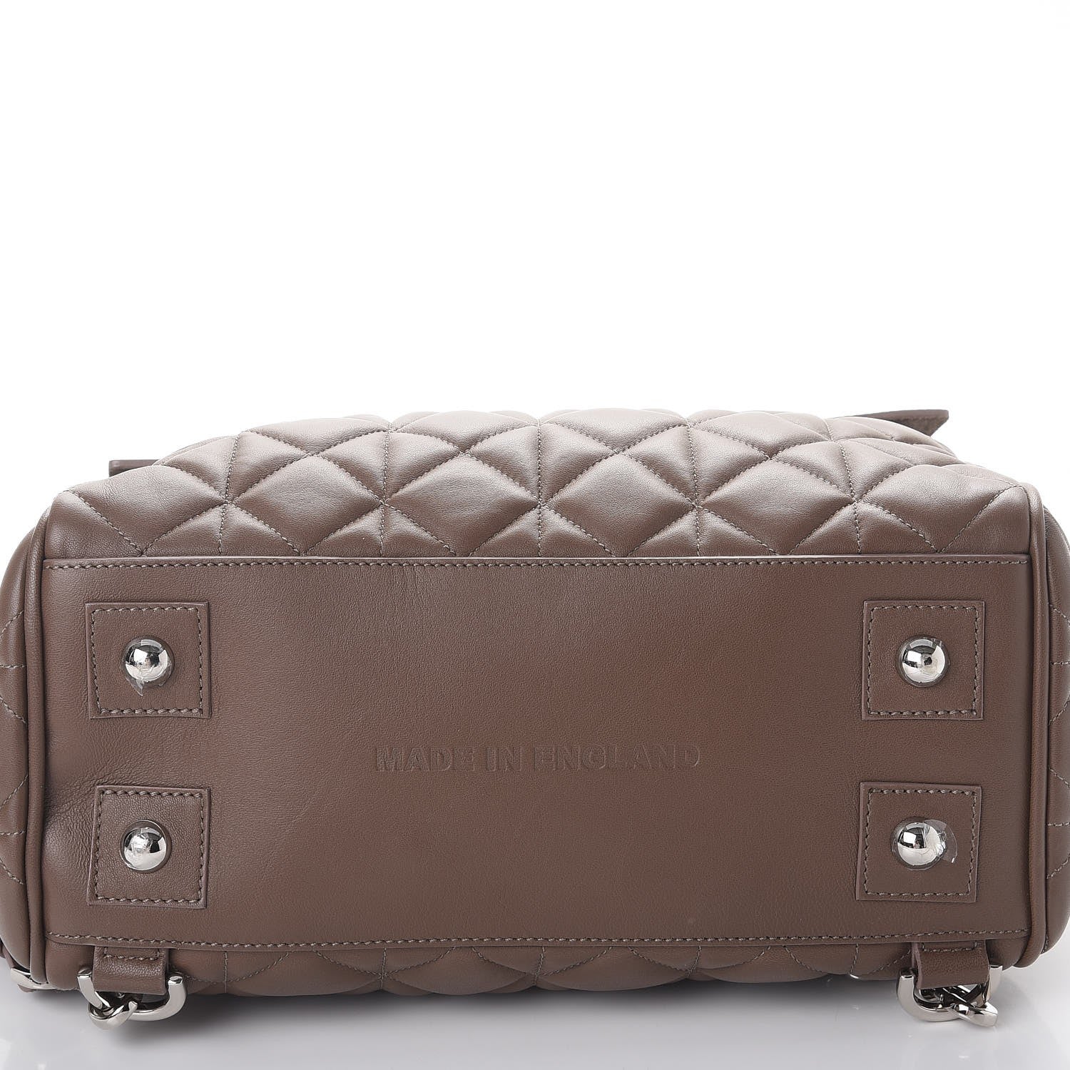 Mulberry Nappa Quilted Medium Cara Delevingne Convertible Bag Taupe 10 of 10