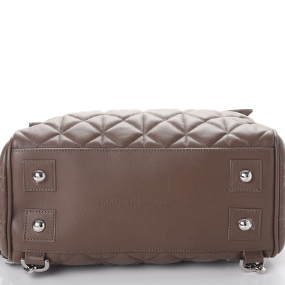 Mulberry Nappa Quilted Medium Cara Delevingne Convertible Bag Taupe 10 of 10