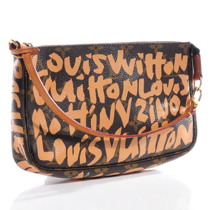 Louis Vuitton Monogram Graffiti Pochette Accessories Peach 3 of 7
