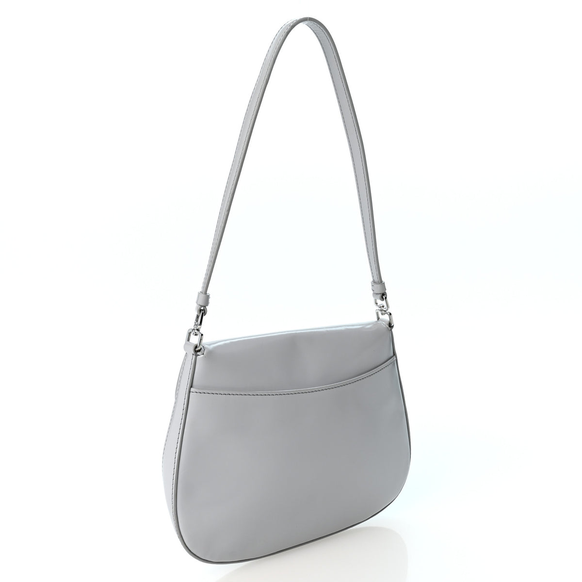 Spazzolato Cleo Flap Shoulder Bag Fiordaliso