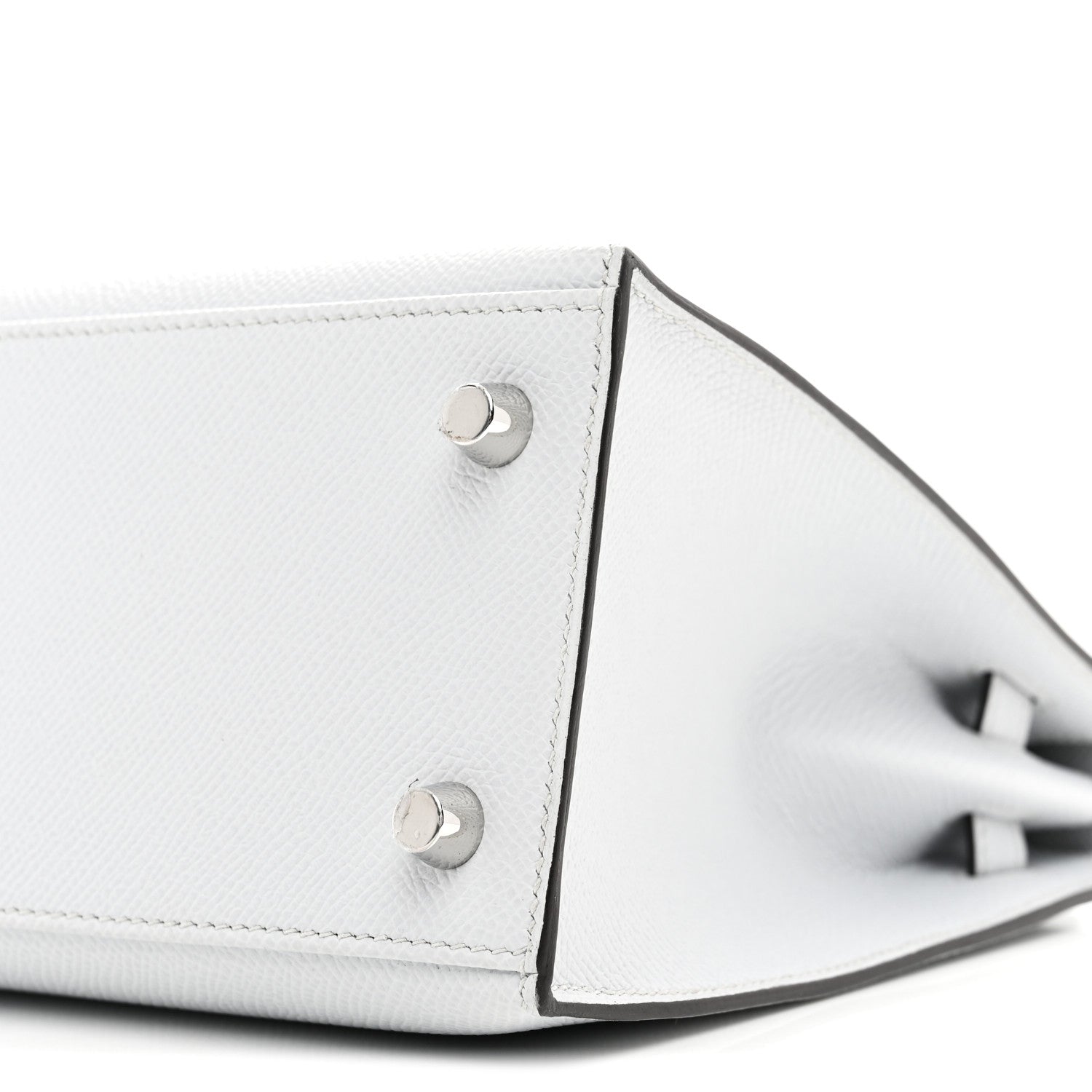 Hermes Epsom Kelly Sellier 25 Gris Platine 10 of 11
