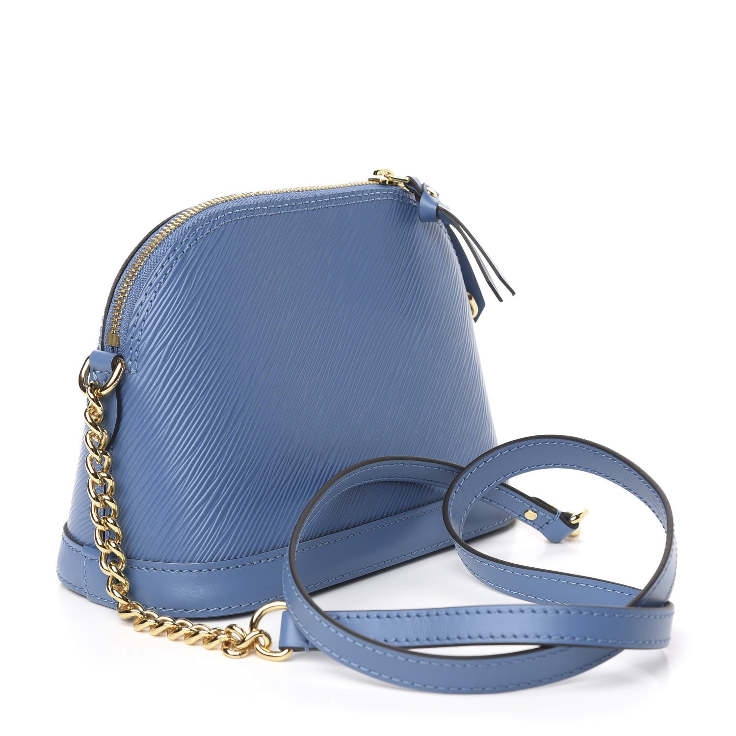 Louis Vuitton Epi Alma Mini Bleuet 3 of 9