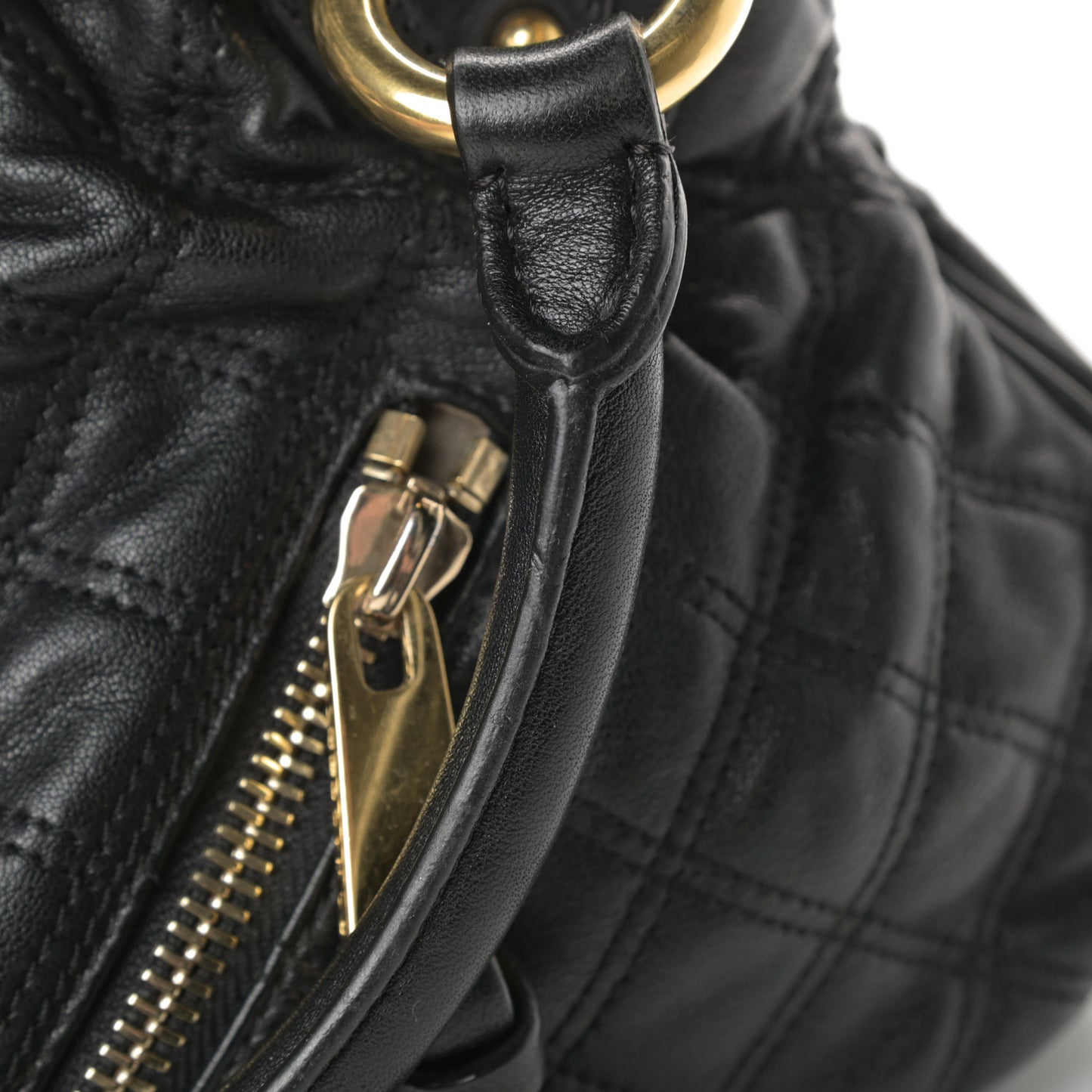 Lambskin Quilted Small Cecilia Black