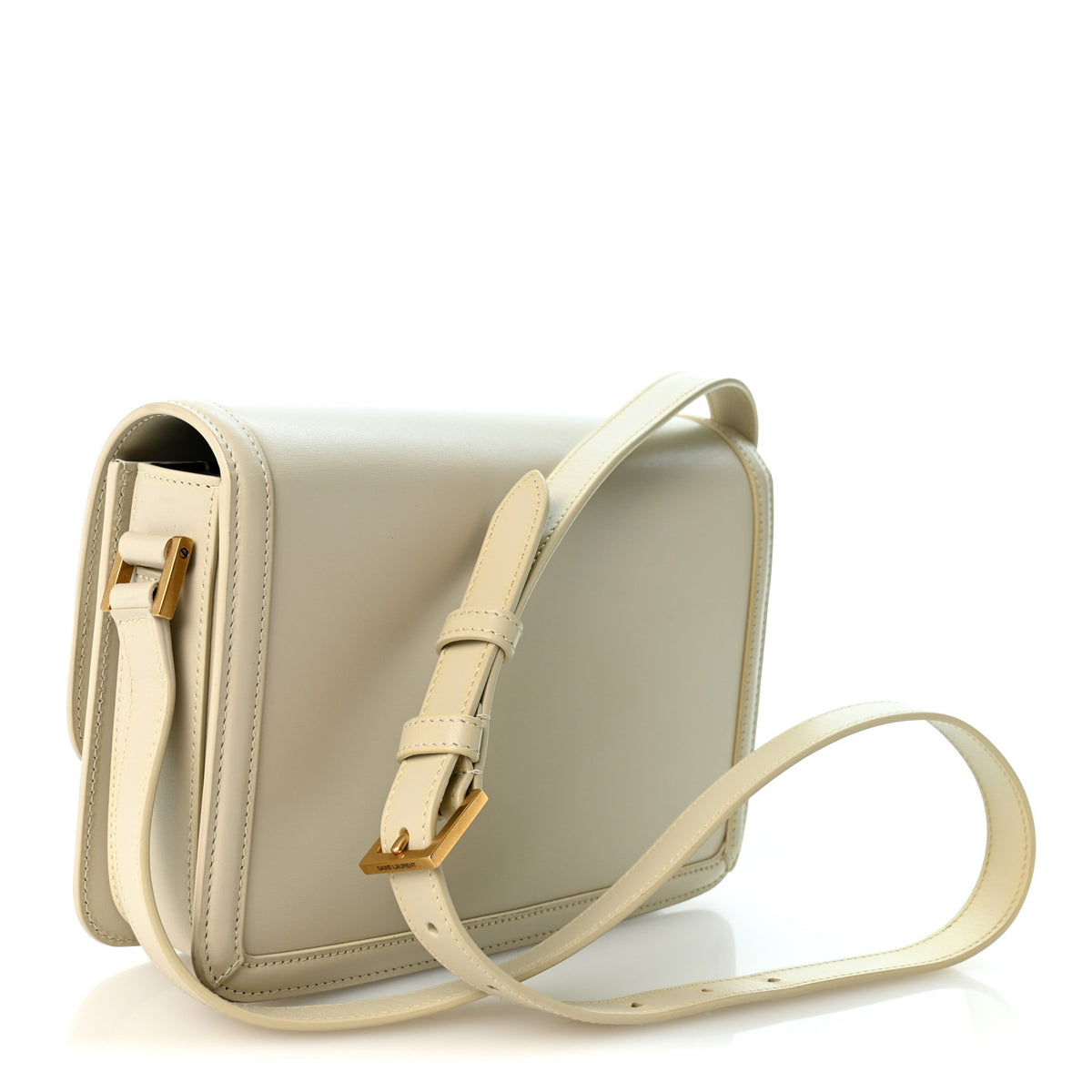 Box Calfskin Monogram Medium Solferino Satchel Crema Soft