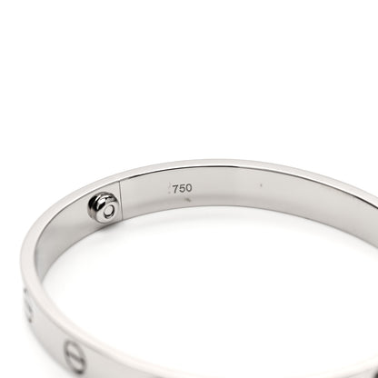 Cartier 18K White Gold LOVE Bracelet 16 4 of 4