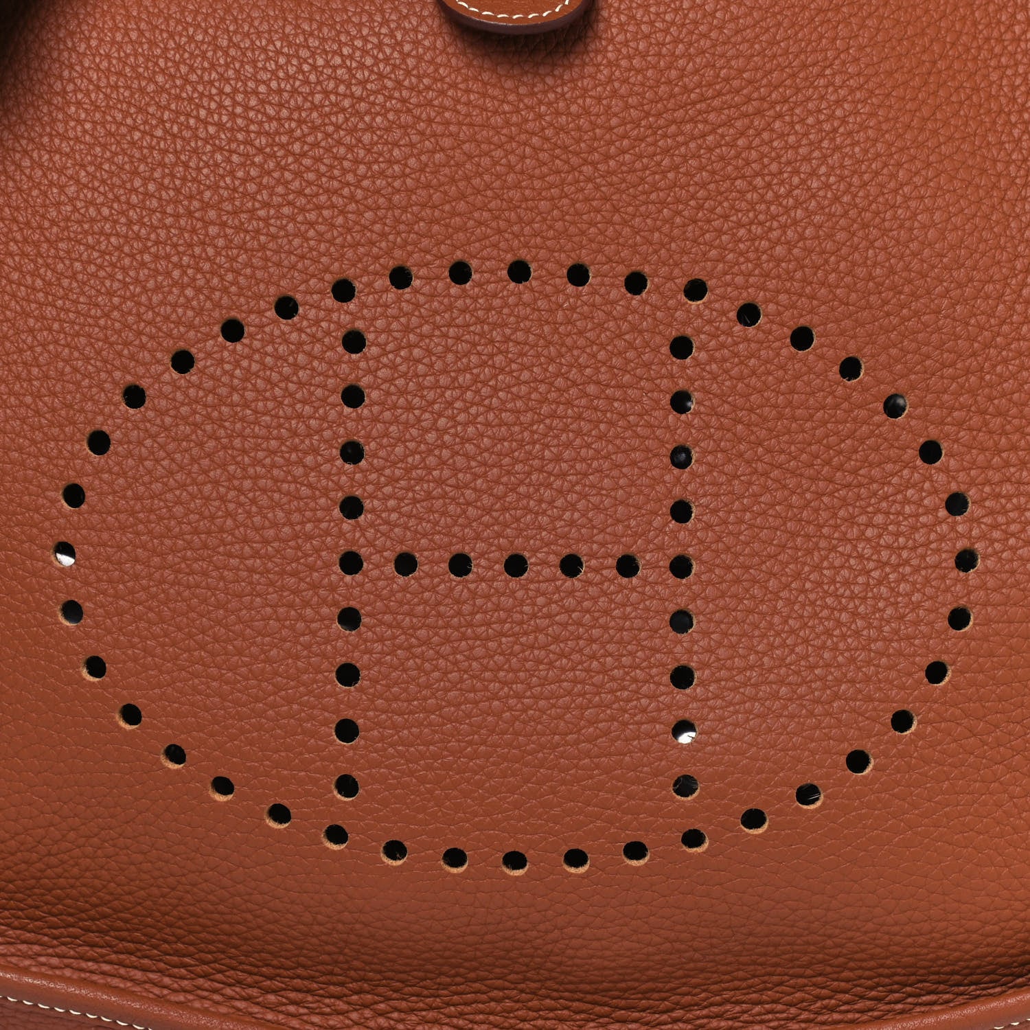 Hermes Taurillon Clemence Evelyne III PM Gold 8 of 14