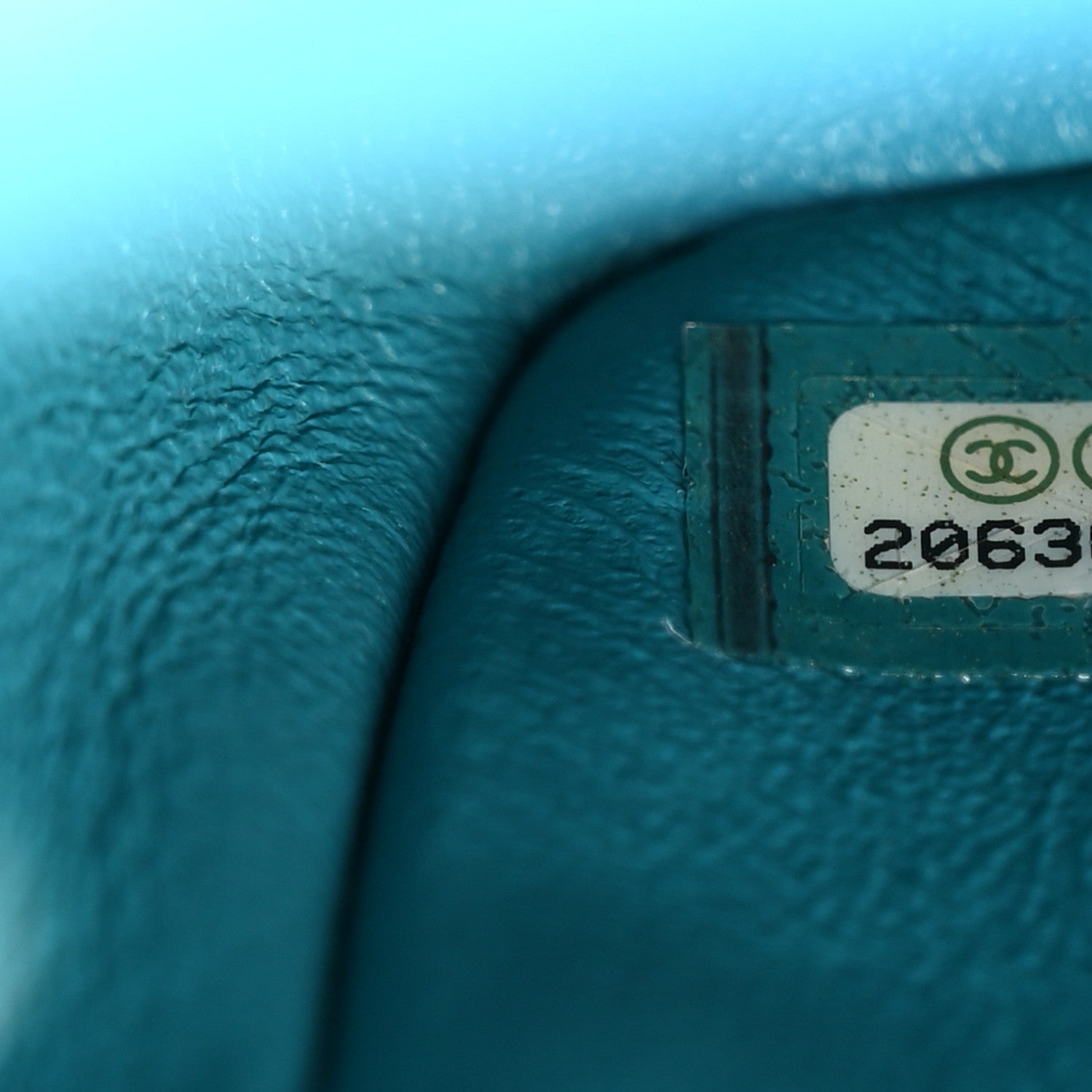 Chanel Patent Quilted Mini Rectangular Flap Turquoise 7 of 10