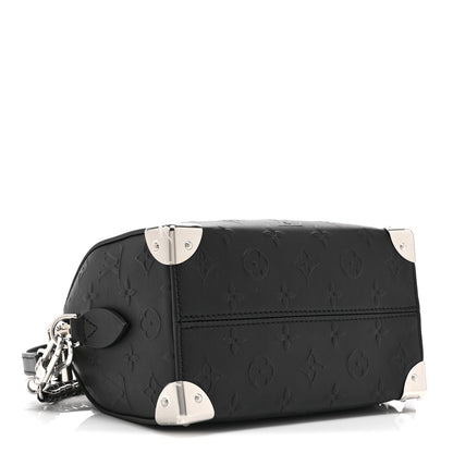Louis Vuitton Calfskin Monogram Bold Speedy Trunk 20 4 of 9