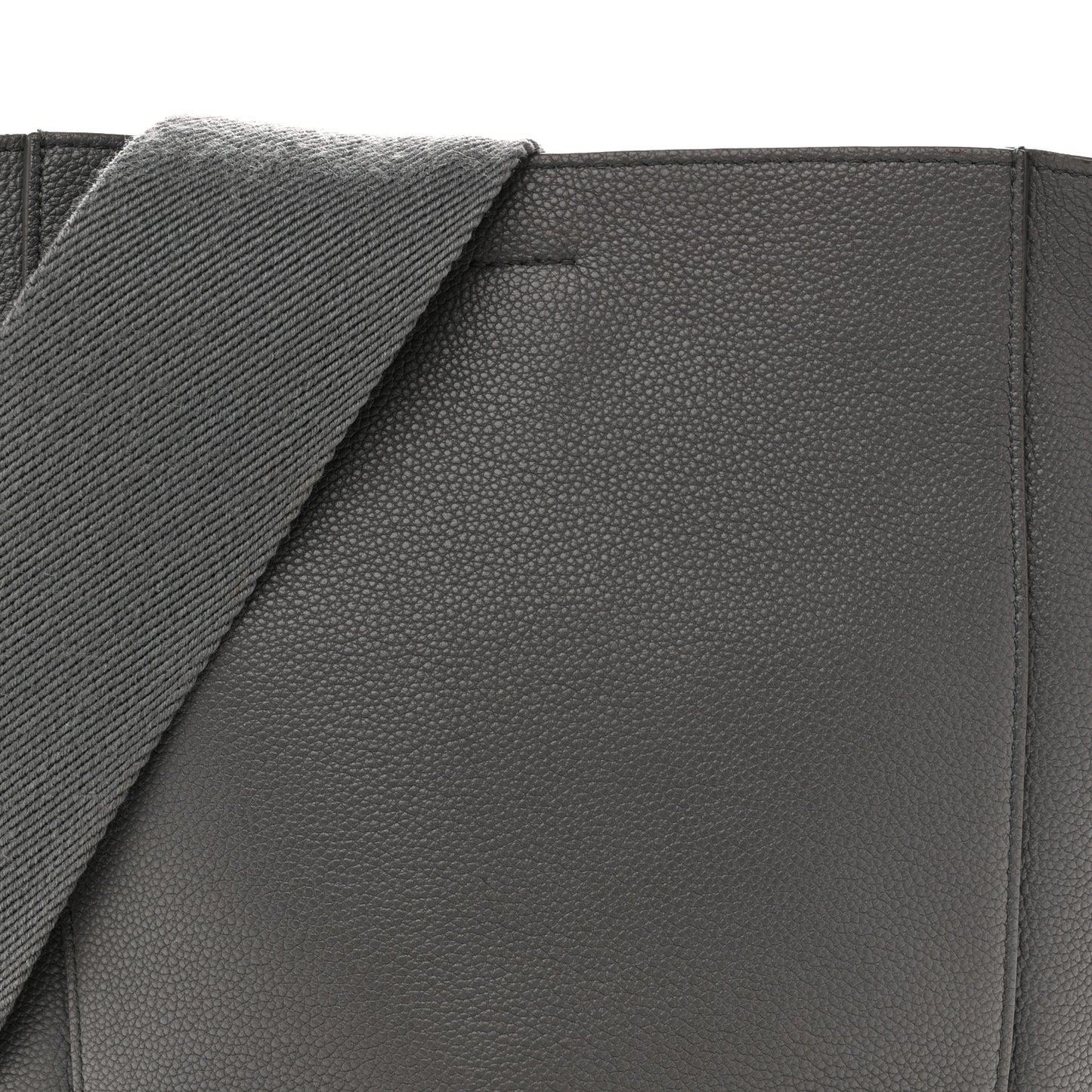 Soft Grained Calfskin Small Sangle Bucket Bag Kohl
