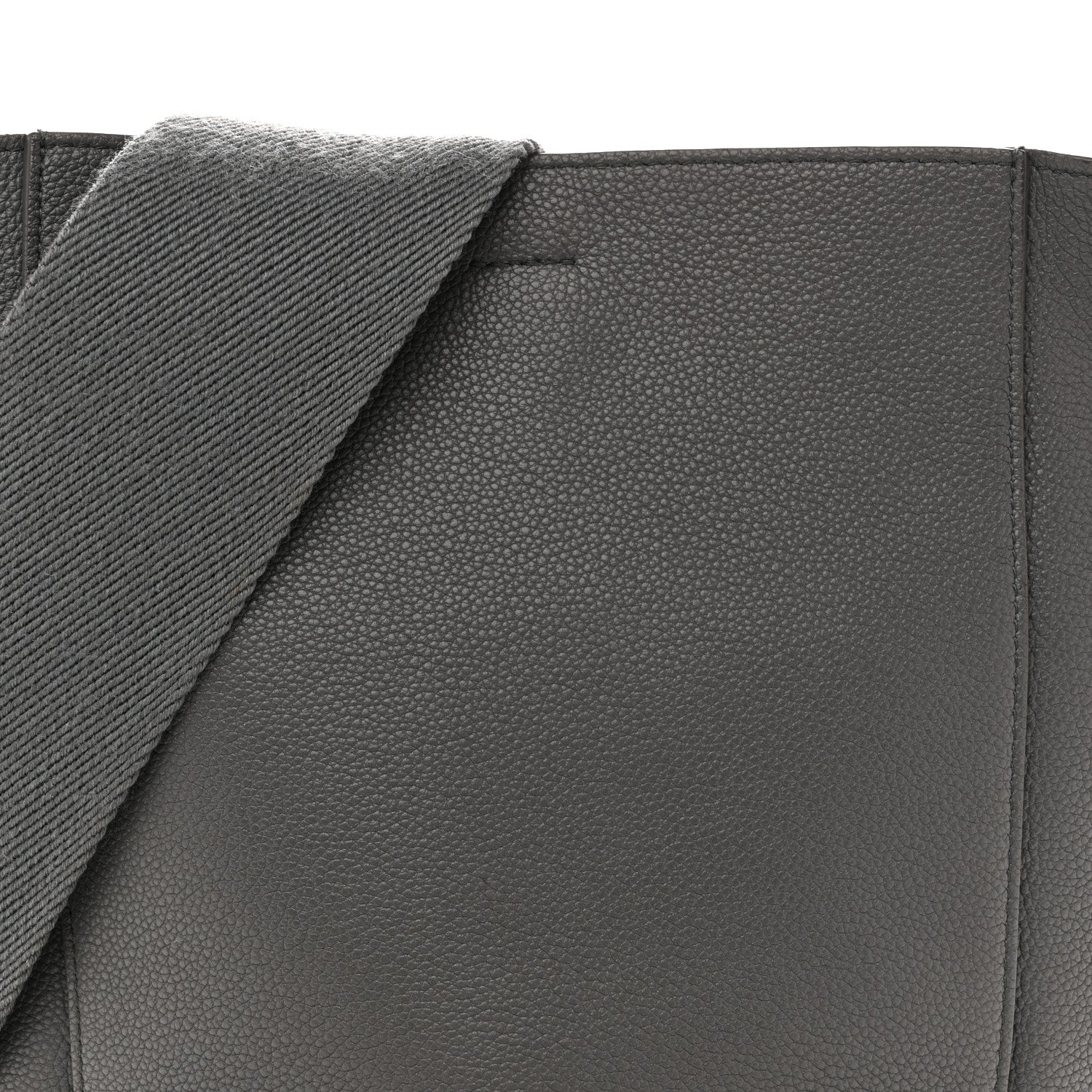 Celine Soft Grained Calfskin Small Sangle Bucket Bag Kohl 8 of 14