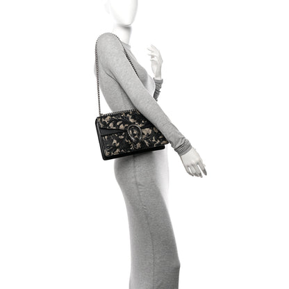 Gucci GG Supreme Monogram Arabesque Small Dionysus Shoulder Bag Black 2 of 10