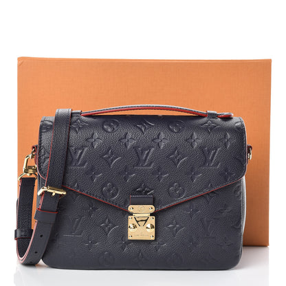 Louis Vuitton Empreinte Pochette Metis Marine Rouge 11 of 11