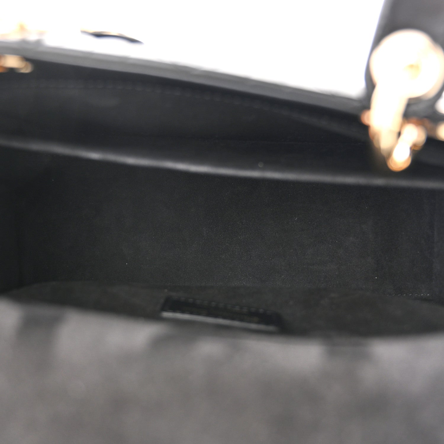 Christian Dior Lambskin Cannage Medium Lady Dior Black 5 of 11