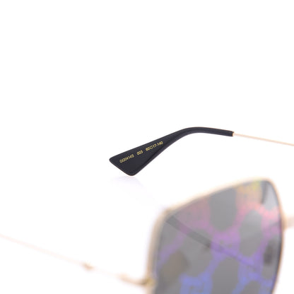 Gucci Rectangular Frame Sunglasses GG0414S Black 5 of 8