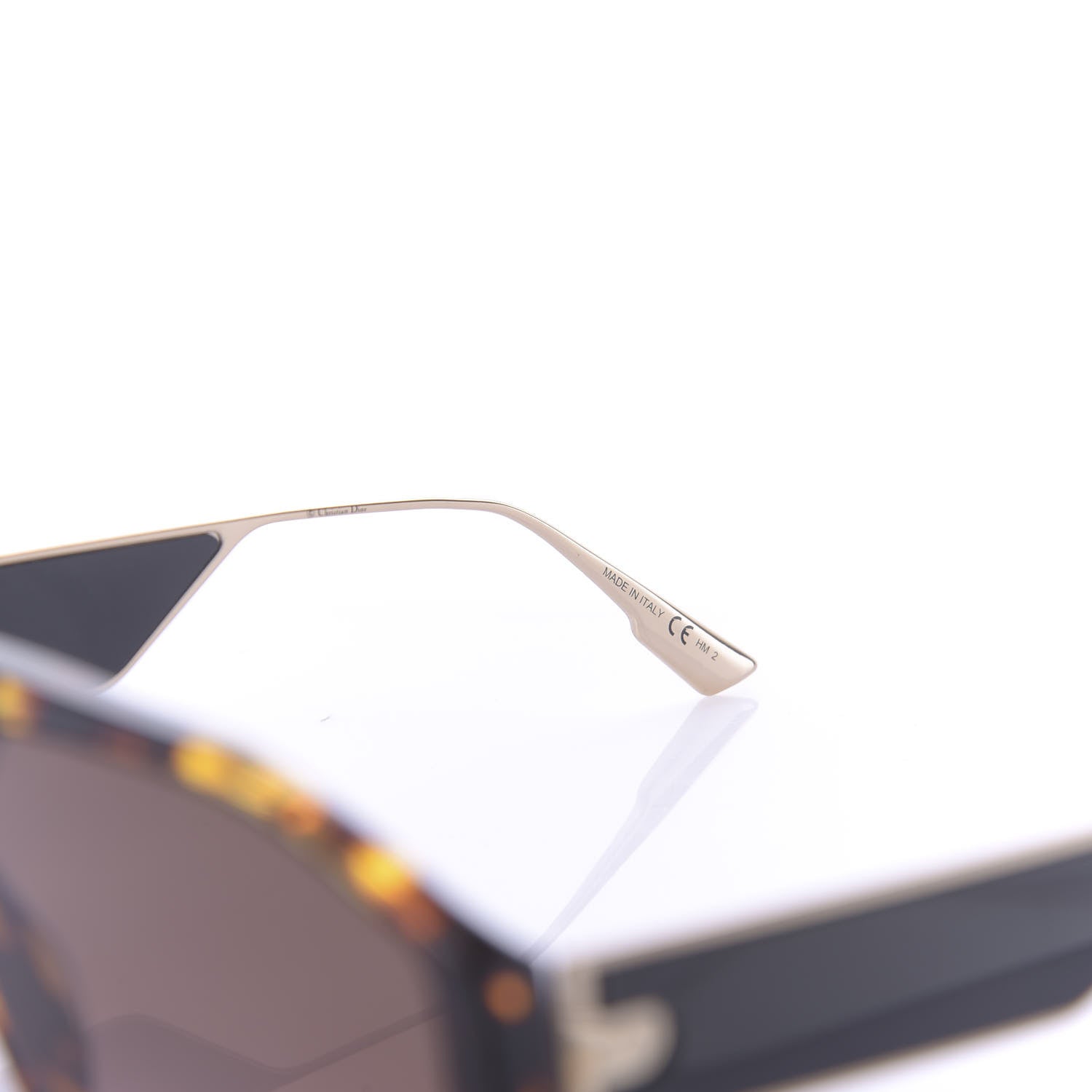 Christian Dior Clan 1 Aviator Sunglasses Tortoise 6 of 7