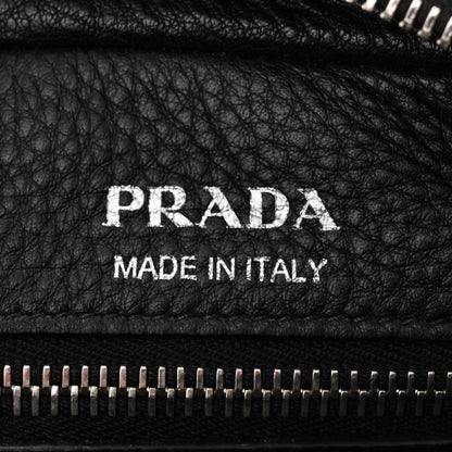 Prada Vitello Daino Crossbody Black 6 of 10
