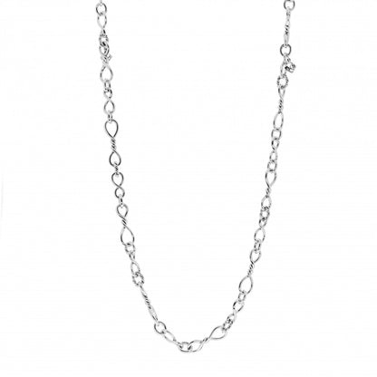 David Yurman Sterling Silver Medium Continuance Chain Necklace 1 of 4