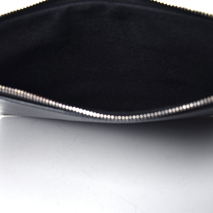 Givenchy Calfskin Bambi Print Medium Cosmetic Pouch Black 4 of 4