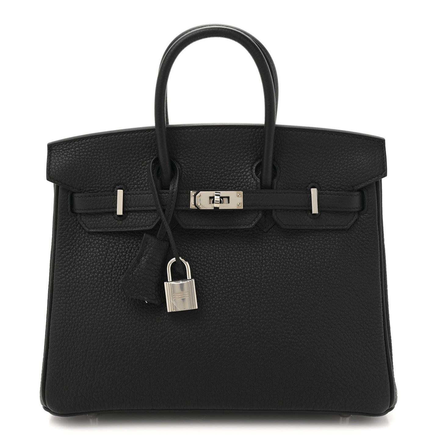 Togo Horseshoe Birkin 25 Black Anemone