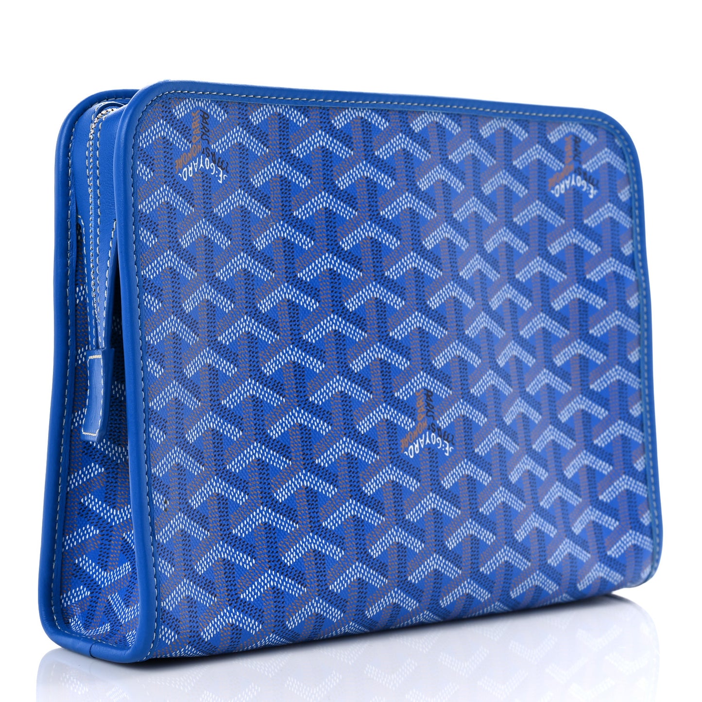 Goyardine Jouvence Toiletry Pouch Sky Blue