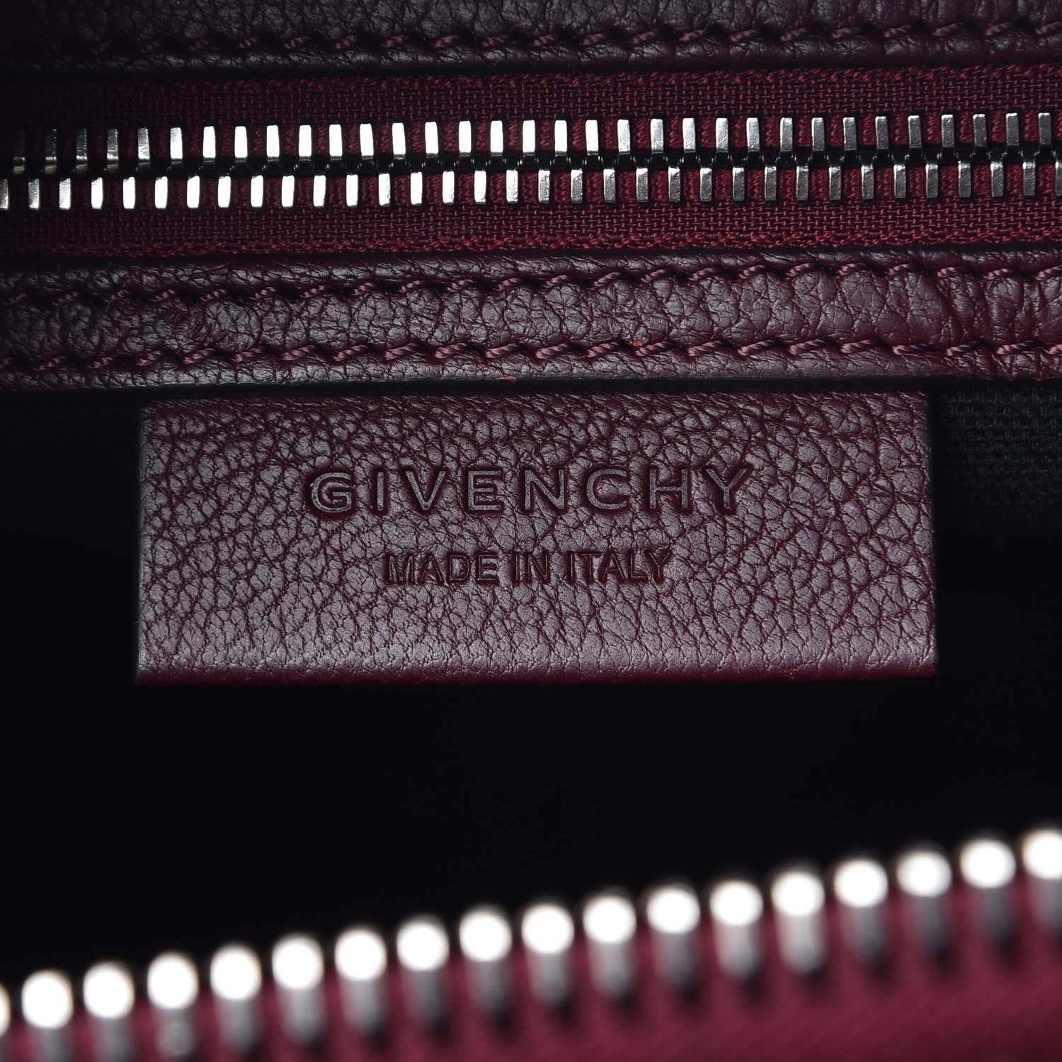 Givenchy Sugar Goatskin Small Antigona Aubergine 6 of 15