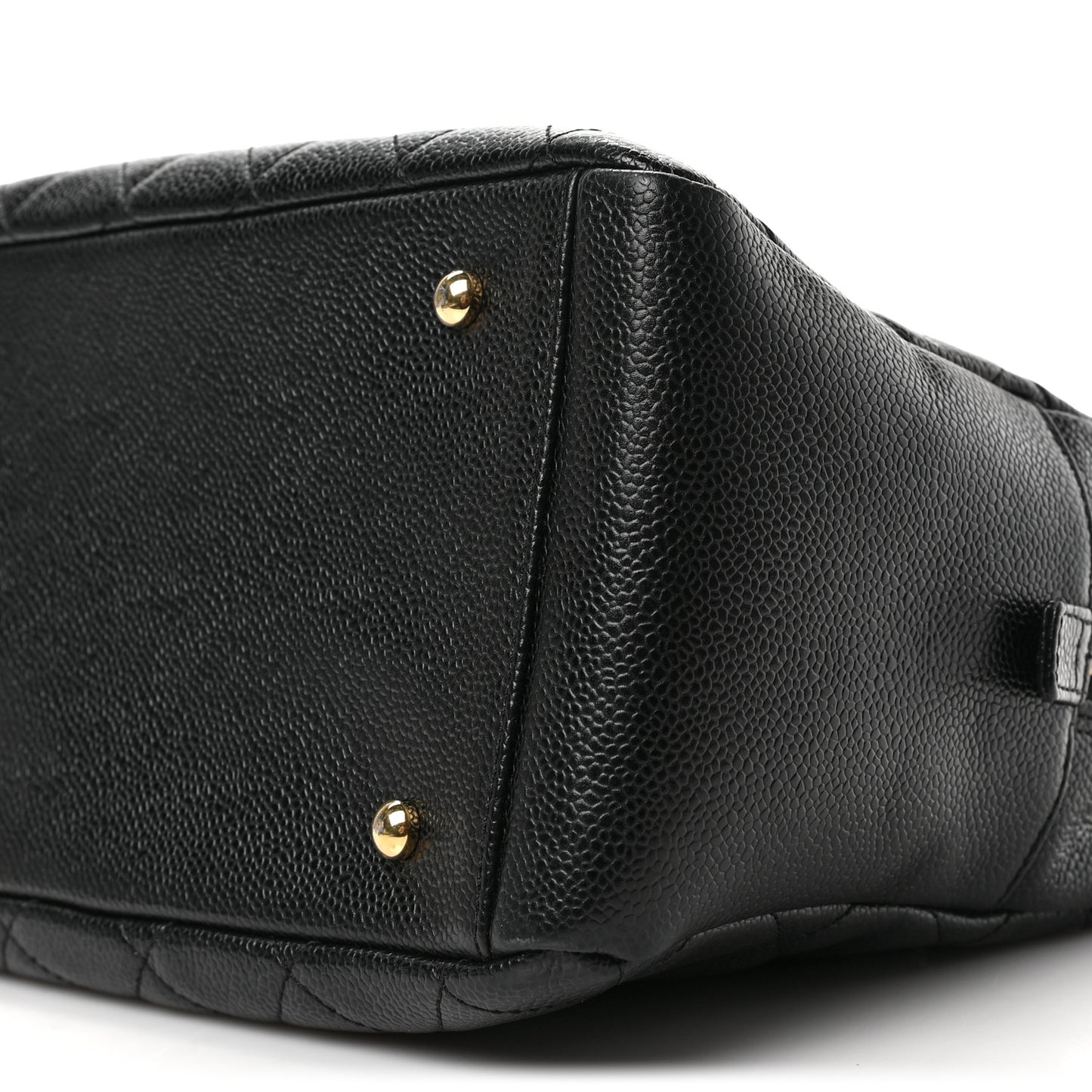 Caviar Quilted Petit Timeless Tote PTT Black