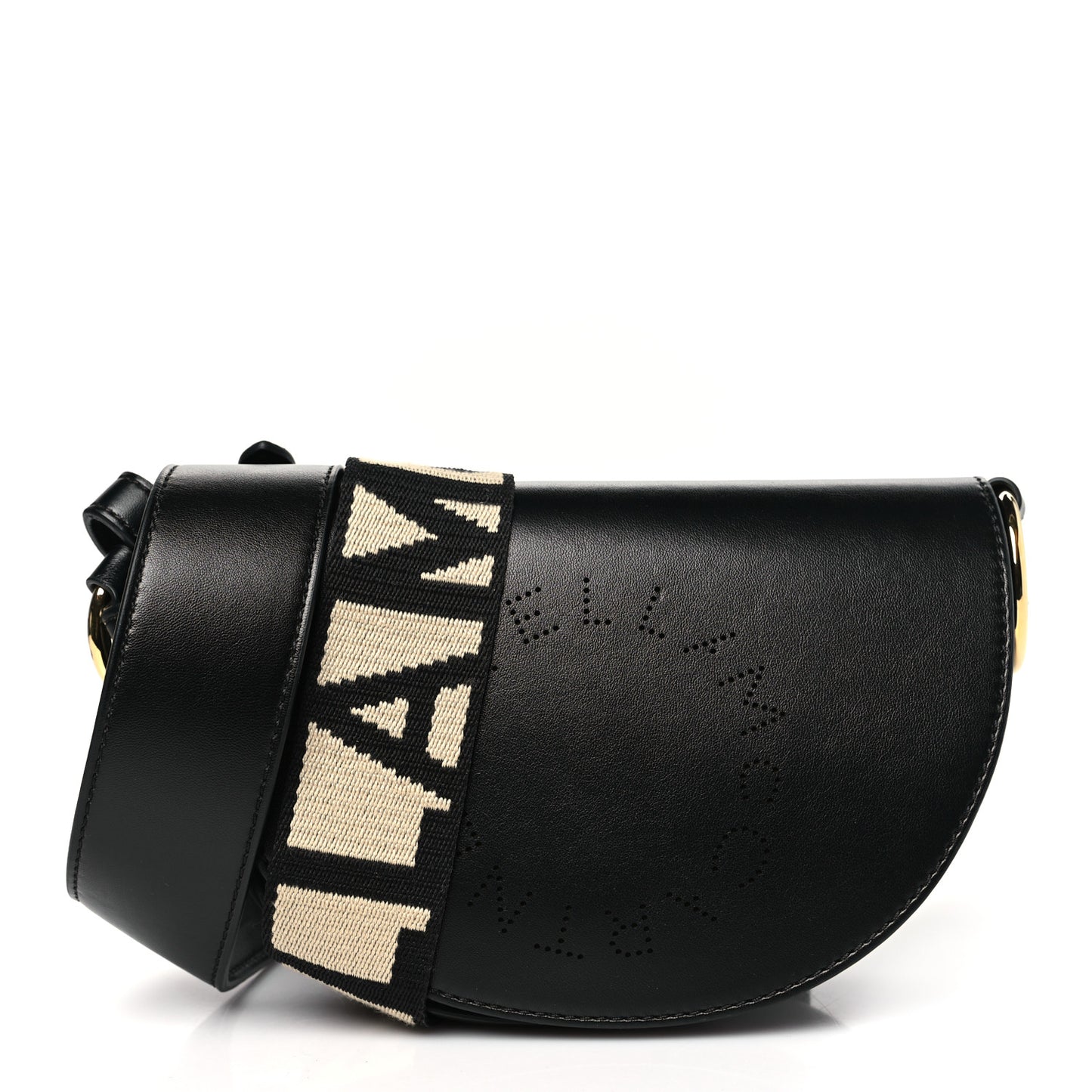 Eco Soft Alter Nappa Perforated Logo Mini Marlee Black