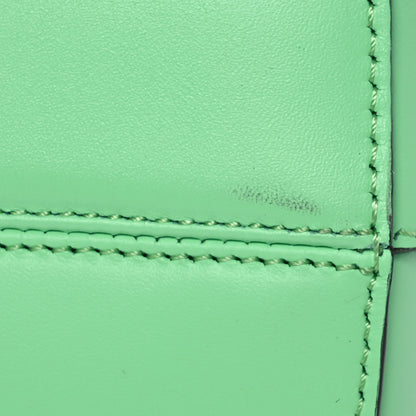 Fendi Vitello King Plexiglass Logo Embossed Mini By The Way Top Handle Boston Bag Edamame 11 of 12