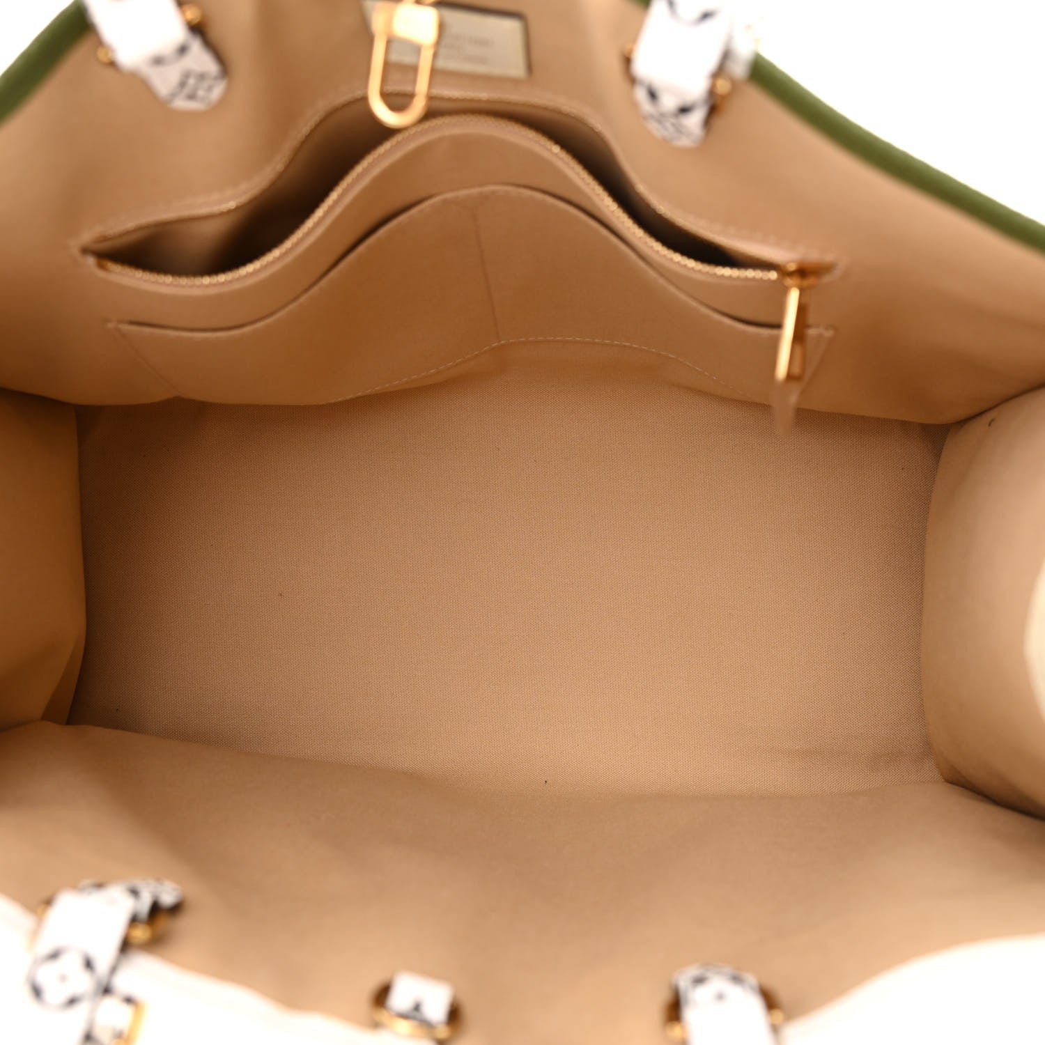 Louis Vuitton Monogram Giant Onthego GM Kaki Beige 5 of 14