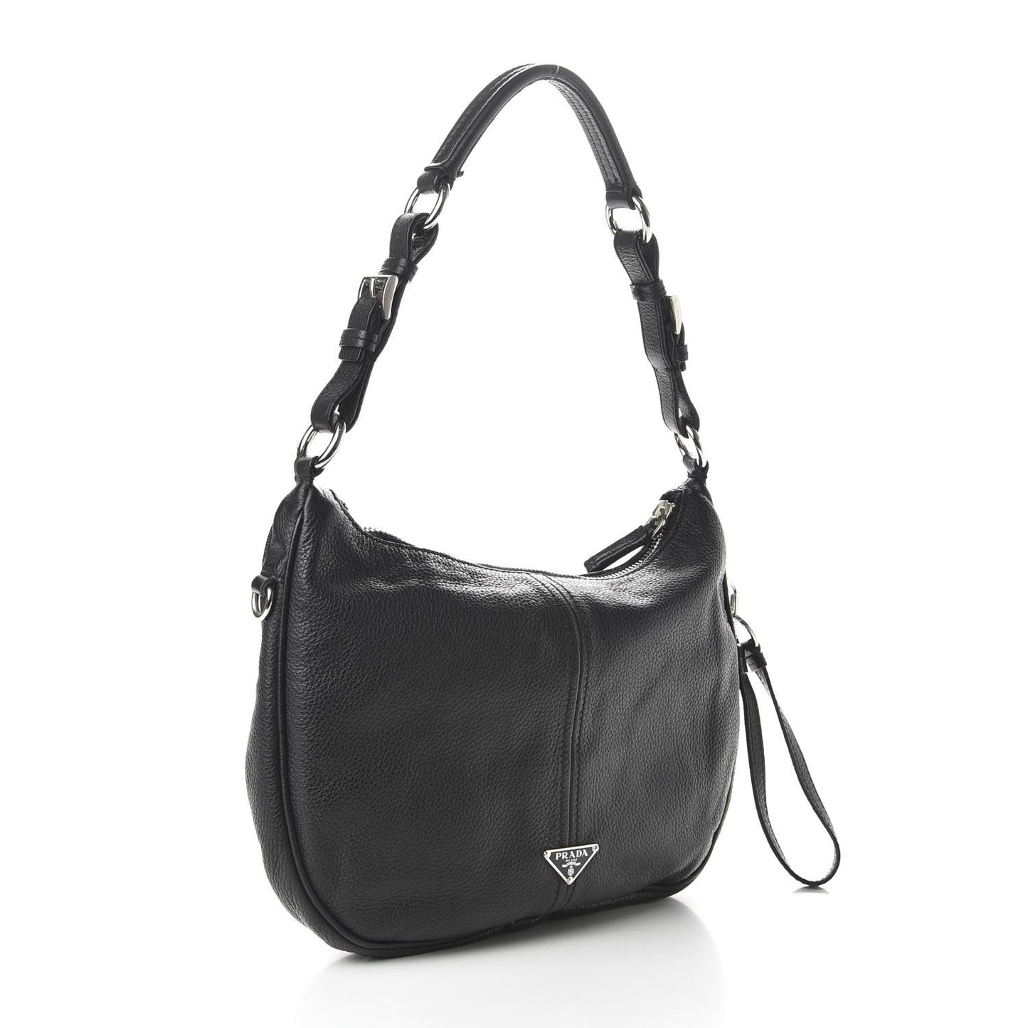 Vitello Daino Hobo Black