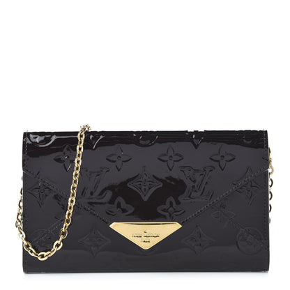 Louis Vuitton Vernis Mira MV Chain Wallet Amarante 1 of 11