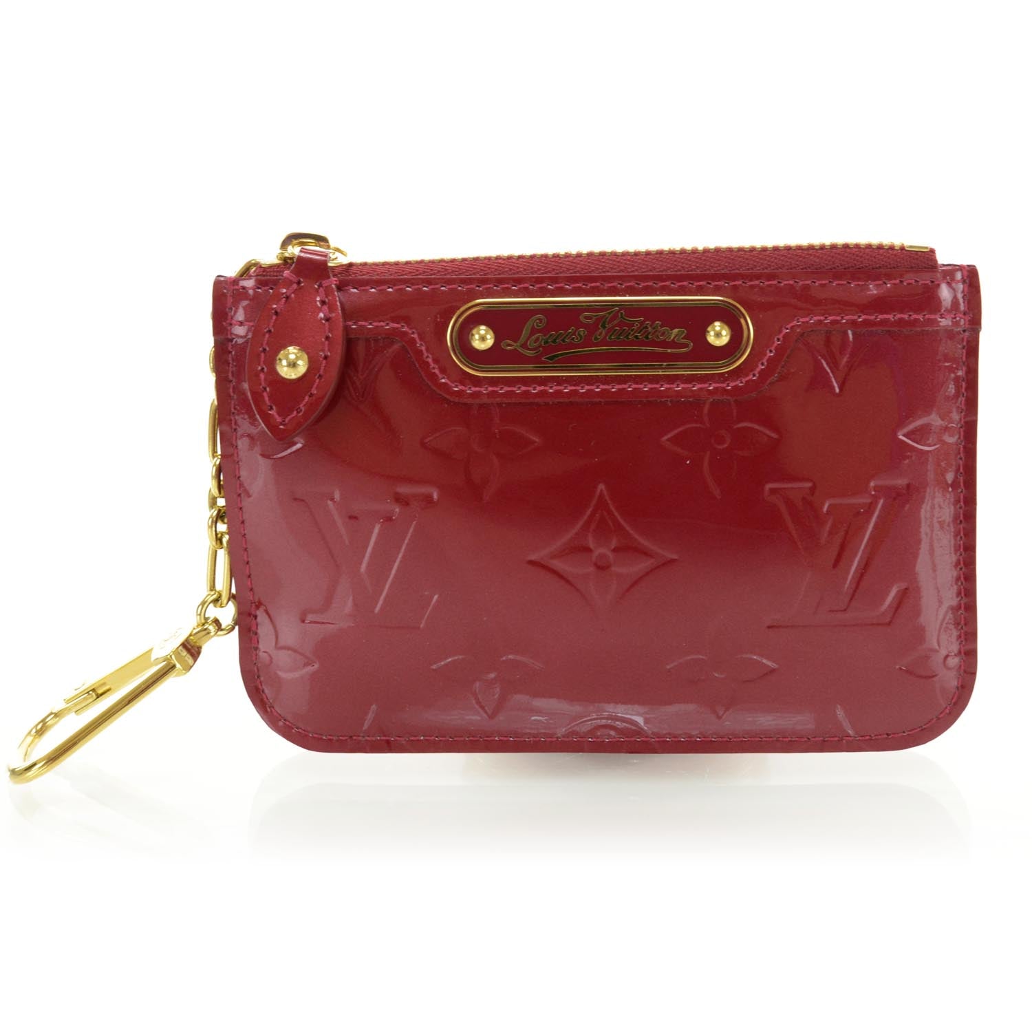 Louis Vuitton Vernis Key Pouch Pomme D'Amour 1 of 7