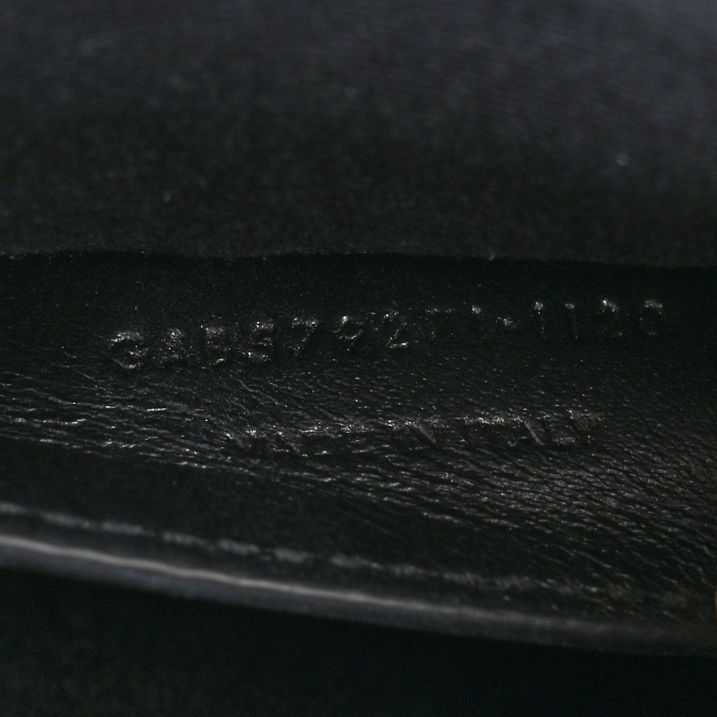 Shiny Calfskin Crocodile Embossed Manhattan Baguette Black