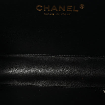 Chanel Plexiglass Crystal CC Minaudiere Clutch Black Copper 5 of 11