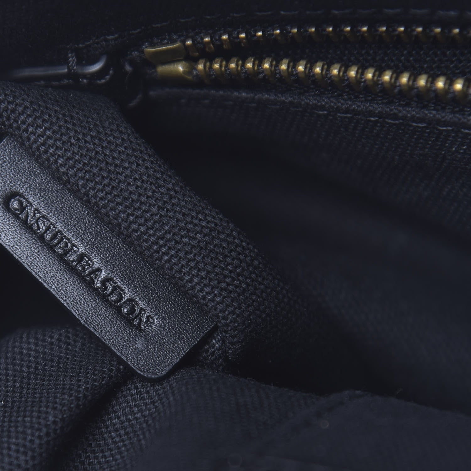 Burberry Canvas Mega Check Large Baildon Messenger Bag Black 8 of 11