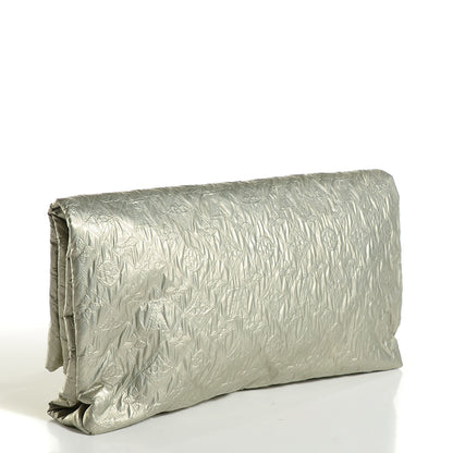 Louis Vuitton Jacquard Quilted Monogram Limelight Clutch GM Perle 3 of 5
