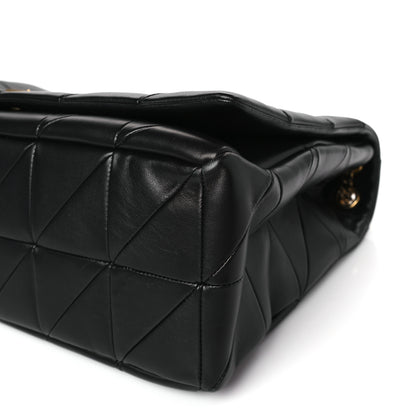 Saint Laurent Lambskin Matelasse Monogram Oversized Jamie Black 9 of 9