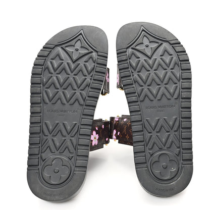Louis Vuitton LV X TM Monogram LV Sunset Flat Comfort Mule 39 Sakura Brown 6 of 10