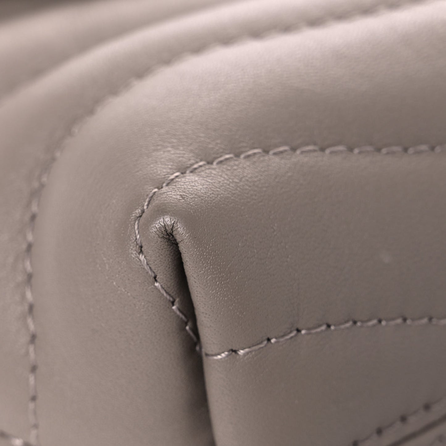 Calfskin LV New Wave Chain Bag Taupe