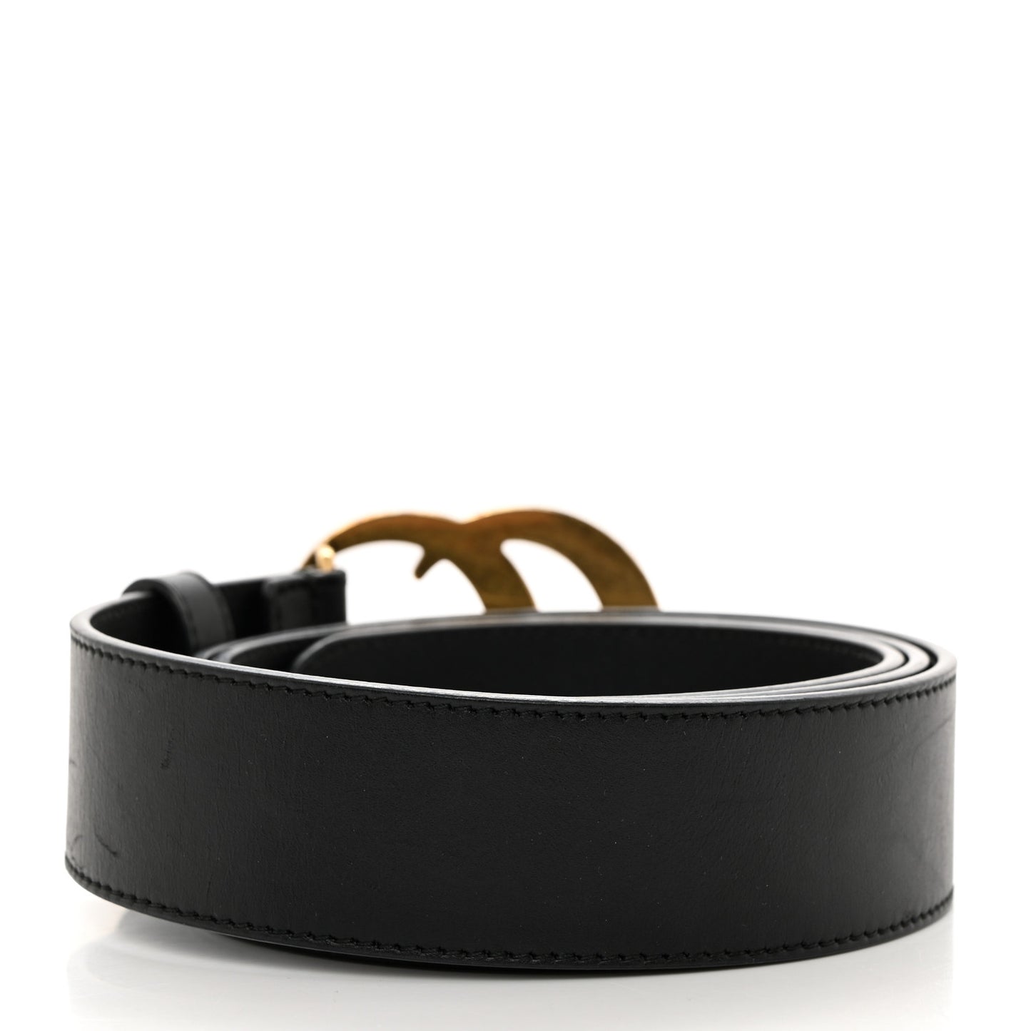 Calfskin Double G 40mm Belt 100 40 Black