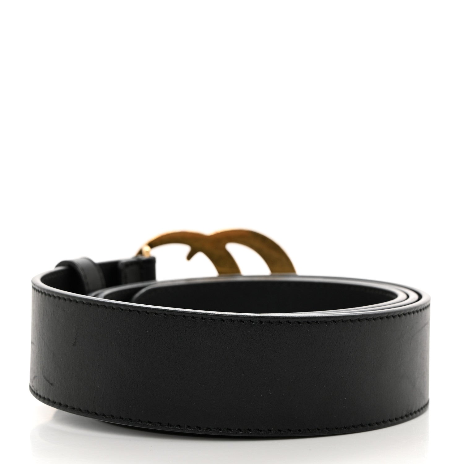 Gucci Calfskin Double G 40mm Belt 100 40 Black 2 of 8