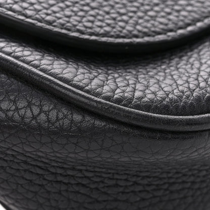 Gucci Pebbled Calfskin Medium Soho Flap Crossbody Black 13 of 14