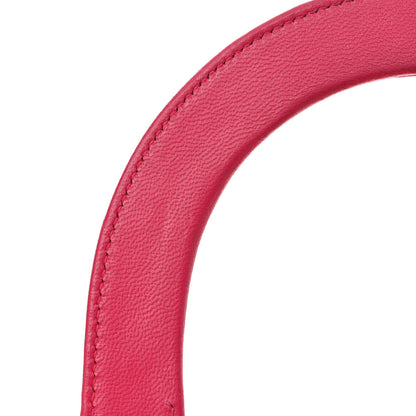 Christian Dior Lambskin Cannage Large Lady Dior Fuchsia 12 of 15